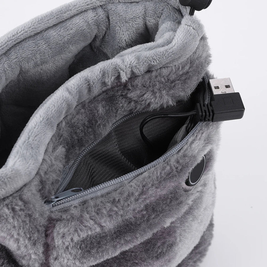 Komfortable USB-beheizte Stiefel mit Reißverschluss R&B
