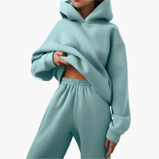 R&B | Oversize Lounge Set Kapuzenpullover und Jogginghose - Komfortabler Freizeitlook