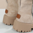R&B | Damen Gefütterte Winter-Stiefeletten mit Reißverschluss