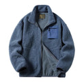 R&B | Unisex Fleecejacke Im Outdoor-Stil mit Reißverschluss und Brusttasche - Ideal für Freizeit & Alltag