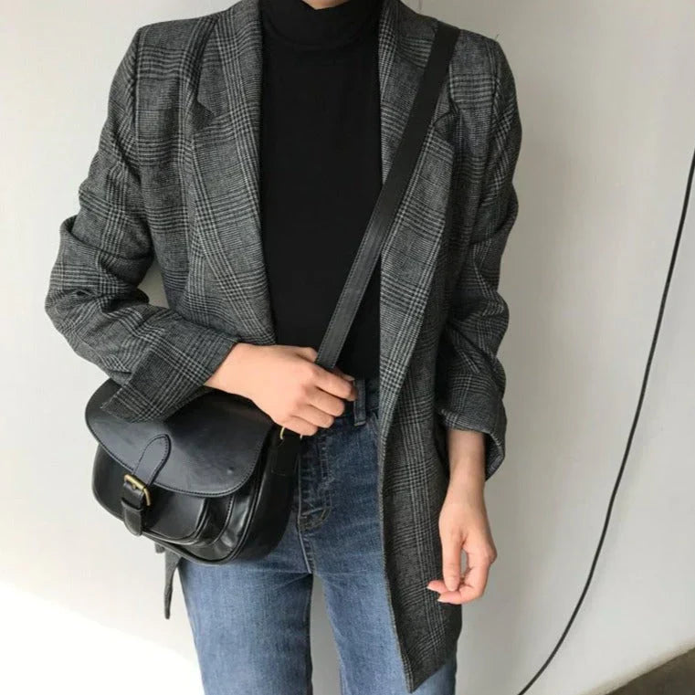 R&B | Blazer mit Kariertem Sakko