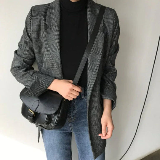 R&B | Blazer mit Kariertem Sakko