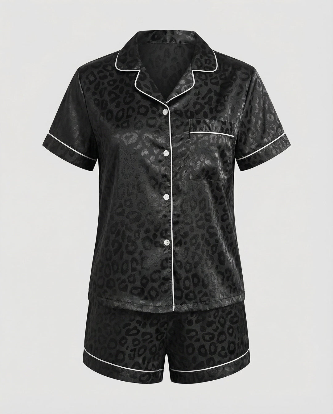 Satin Komfort Pyjama Set Damen | R&B
