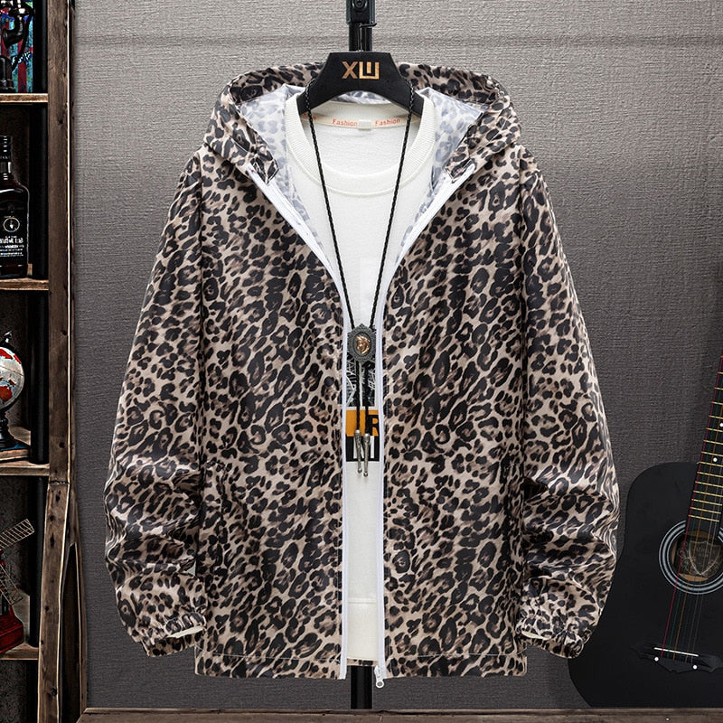 R&B | Jacke mit Leopardenmuster