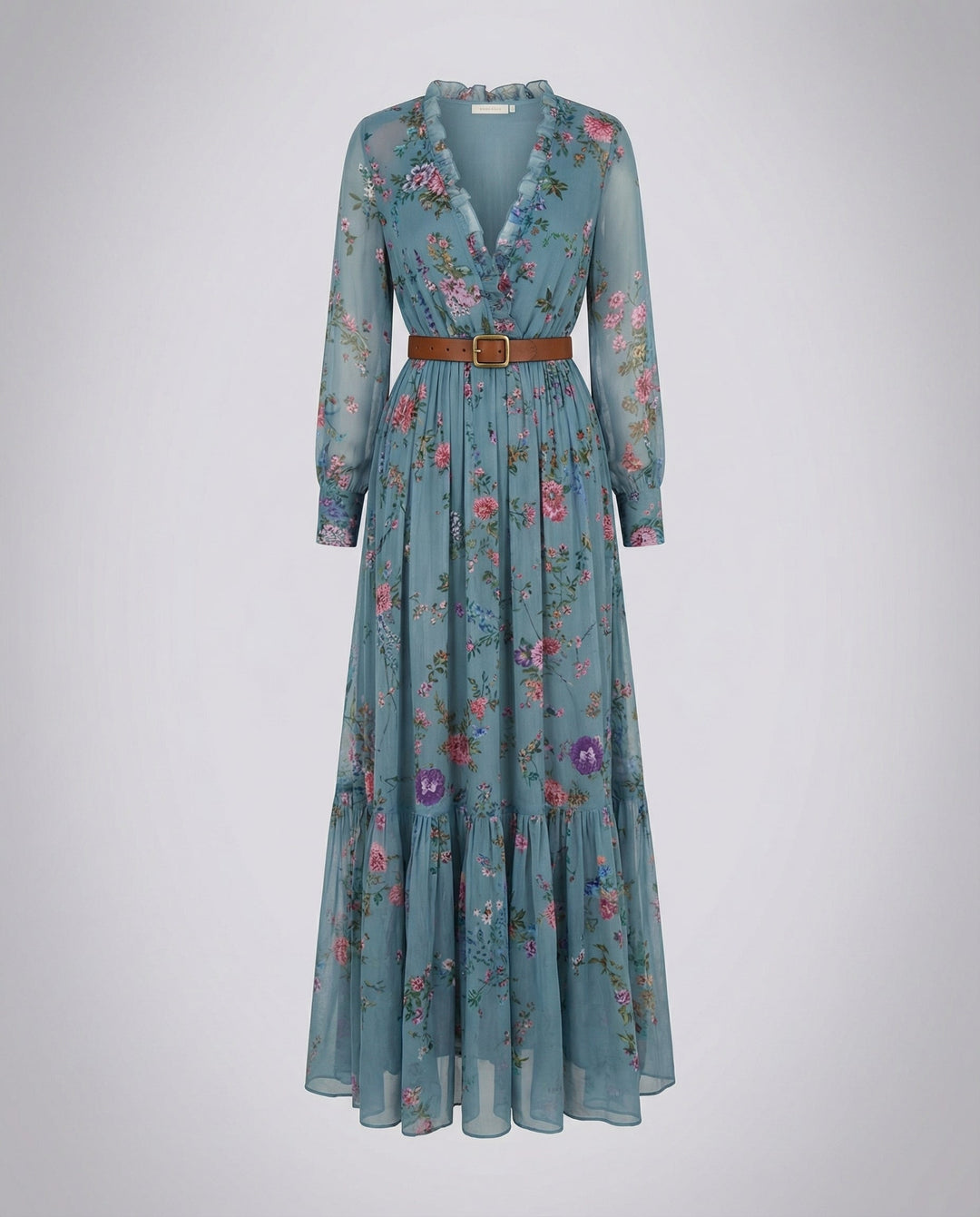 Boho Maxikleid mit V-Ausschnitt | R&B