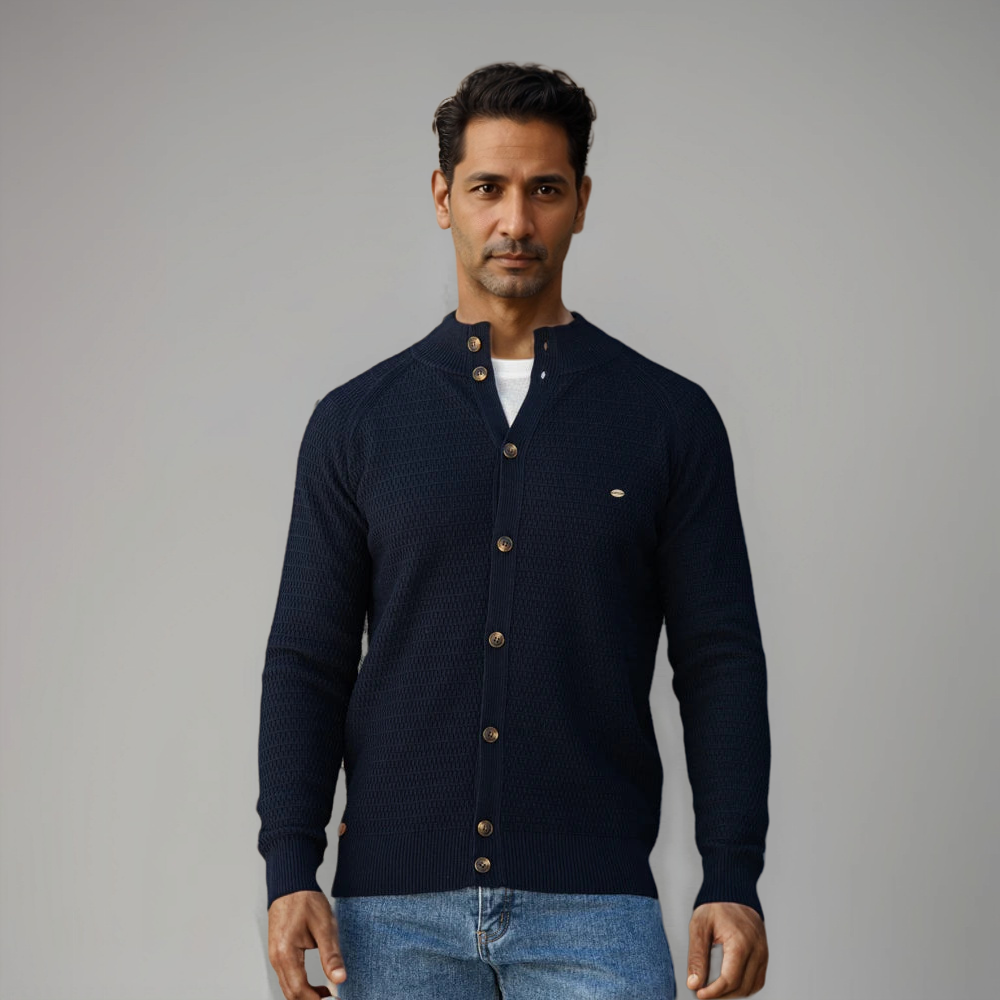 R&B | Strick Cardigan mit Knöpfen Elegant und Komfortabel Perfekt für Layer-look