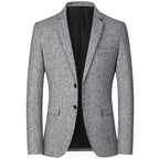 R&B | Verfeinerter Tweed-blazer Chic und Nachhaltig Geeignet für Formelle Zusammenkünfte