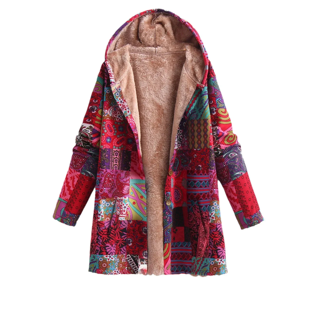 R&B | Fleecejacke für Damen - mit Kapuze