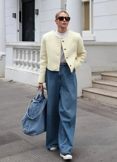 R&B | Minimalistische Schicke Jacke für Frauen