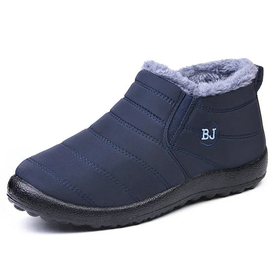 R&B | Stiefeletten Gequiltet Slip on Wasserabweisend Plüsch Futter Langlebiger Sitz