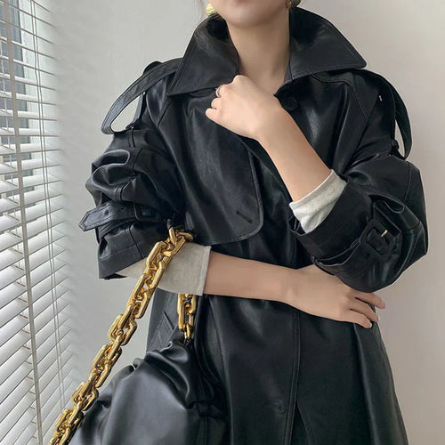 R&B | Trenchcoat - stilvolle lange Damenjacke