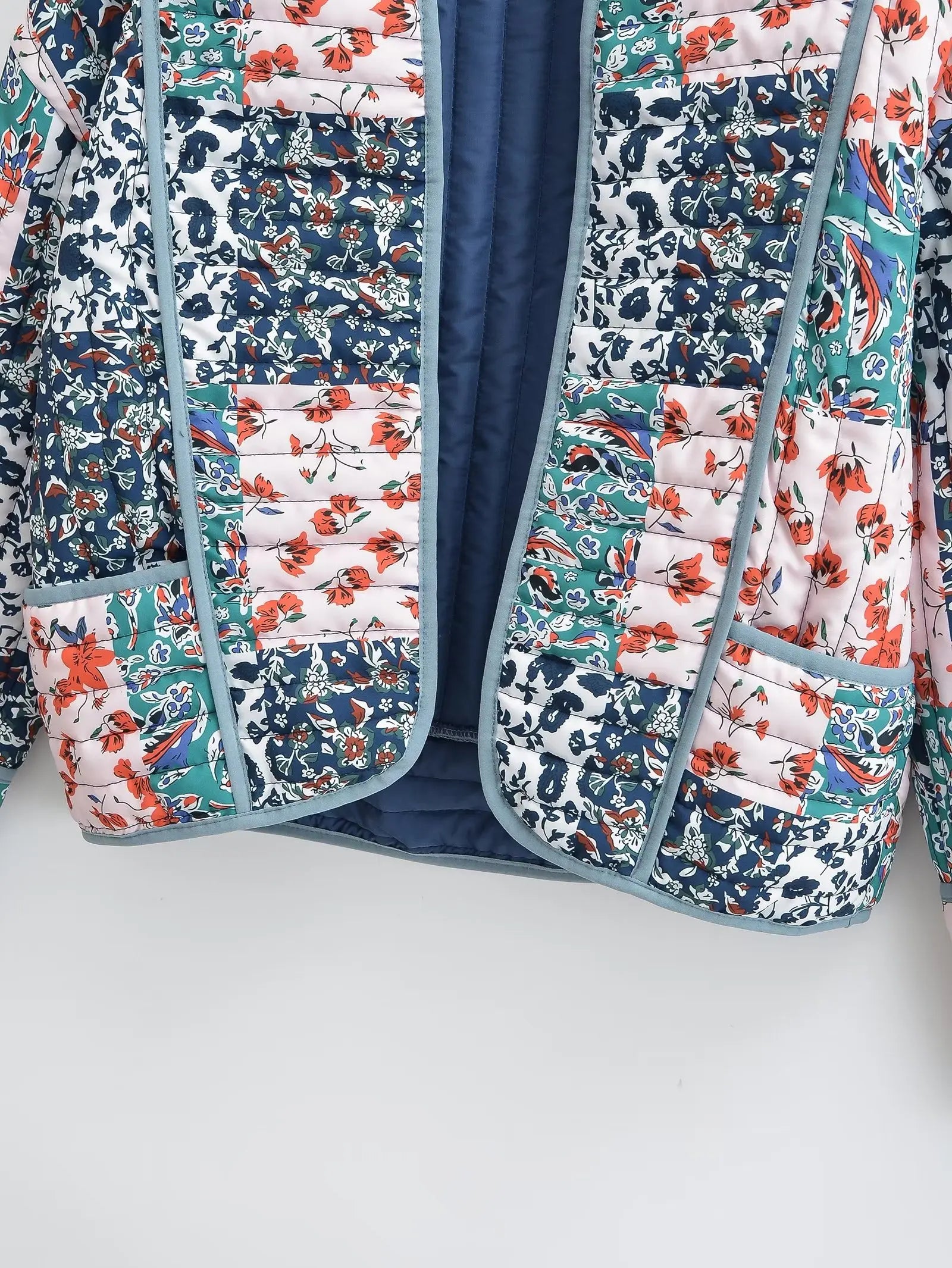 R&B | Wintermantel mit Blumenmuster