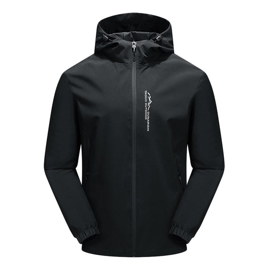R&B | Wasser- und winddichte Outdoor-Jacke mit Kapuze