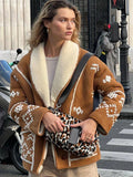 R&B | Warme Jacke mit Revers