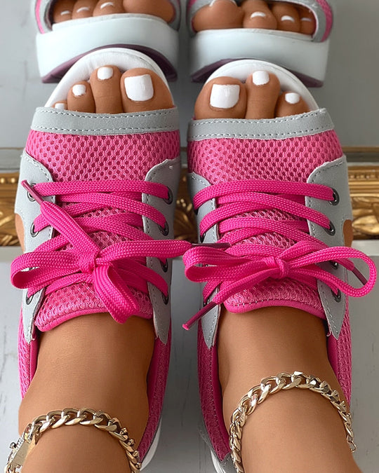 R&B Trendkick: Atmungsaktive Sneaker-Sandalen