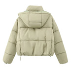 R&B | Lässige Kurze Kapuzenjacke
