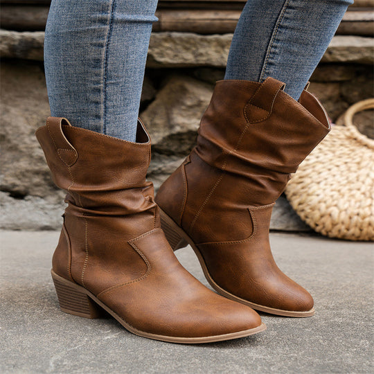 R&B | Pu Lederstiefel für Damen