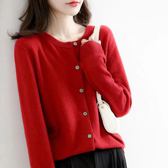 R&B | Klassische Strickjacke