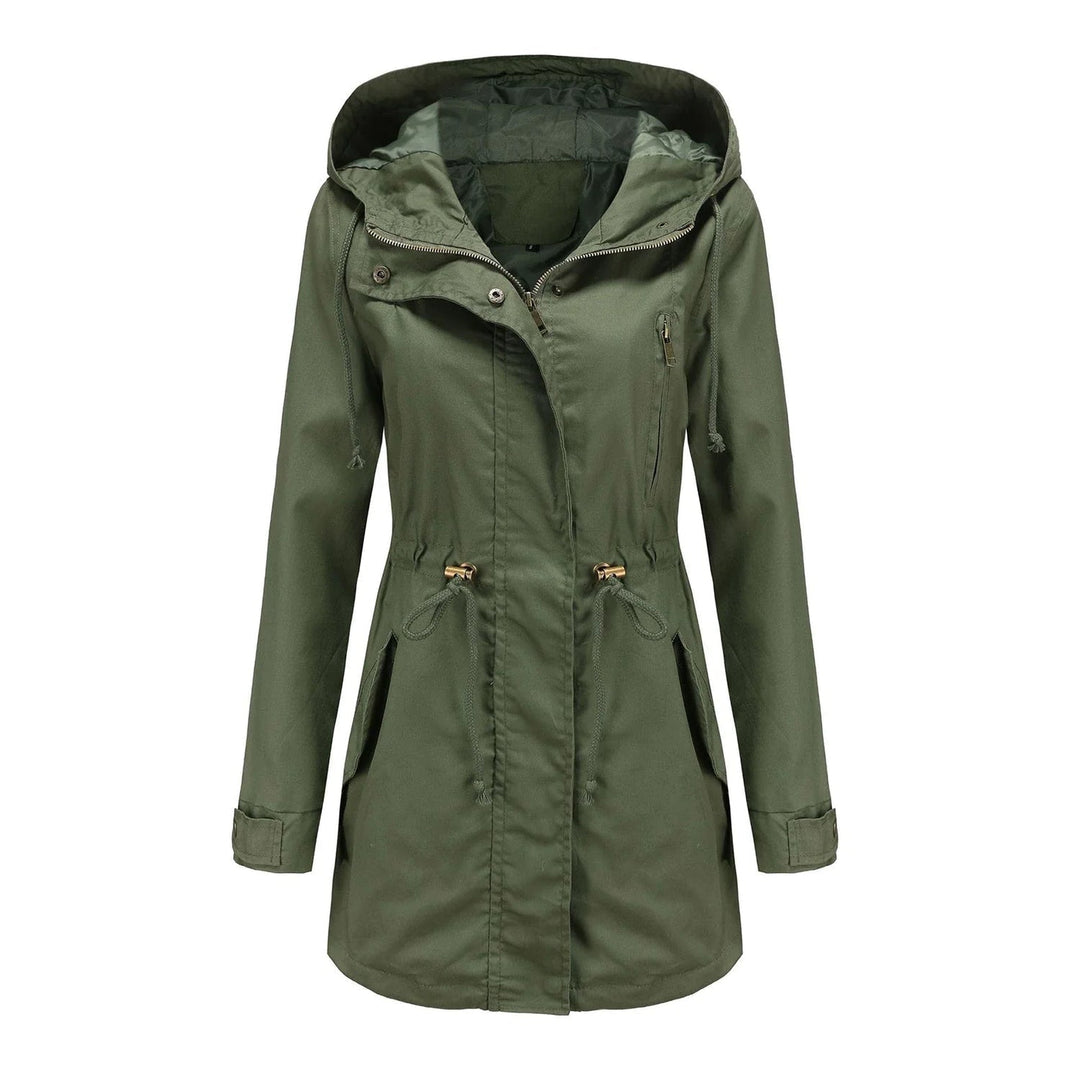 R&B | Damen Elegante Wasserdichte Regenjacke Für Outdoor Aktivitäten