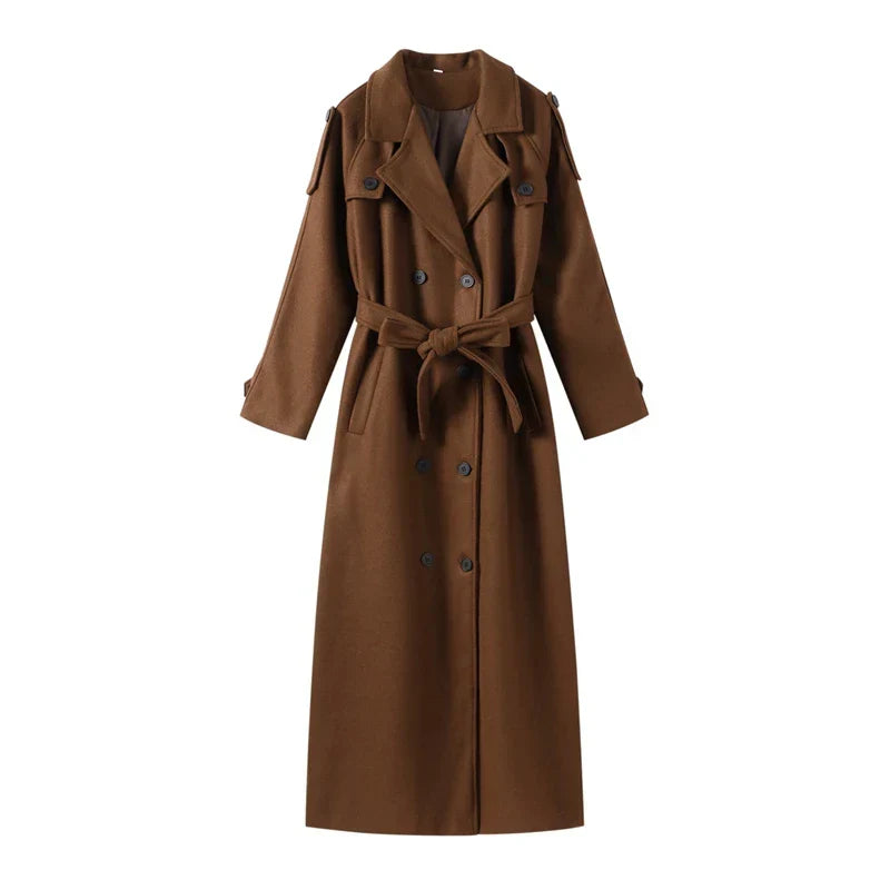 R&B | Woolly Coat - Damenmantel für Herbst und Winter
