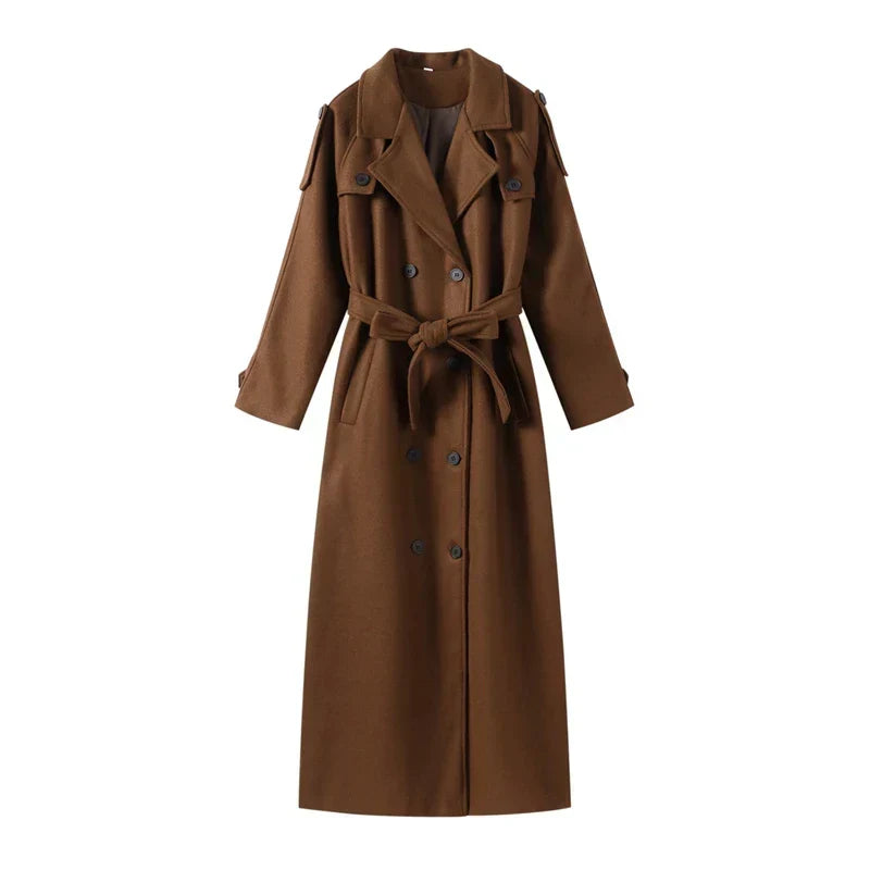 R&B | Woolly Coat - Damenmantel für Herbst und Winter