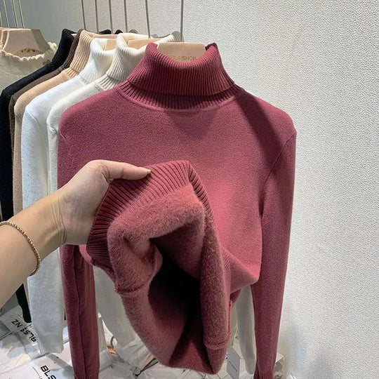 R&B | Rollkragenpullover Modisch Warm Herbst Winter Elegant