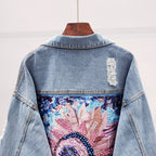 R&B | Oversized Damen Denimjacke
