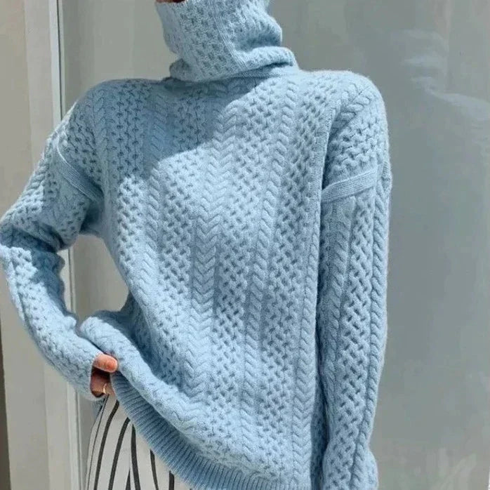 R&B | Klassischer Rollkragenpullover