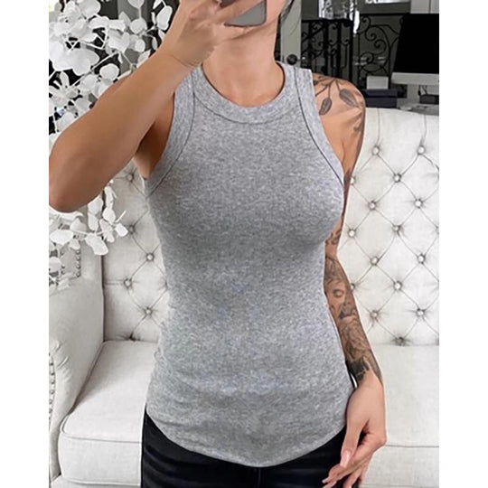 R&B | Klassisches Körpergefühl Damen Ripp-Tanktop