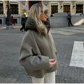 R&B | Übergroßer, bequemer Damen-Gilet