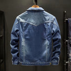 R&B | Winter Männer Denim Jacke
