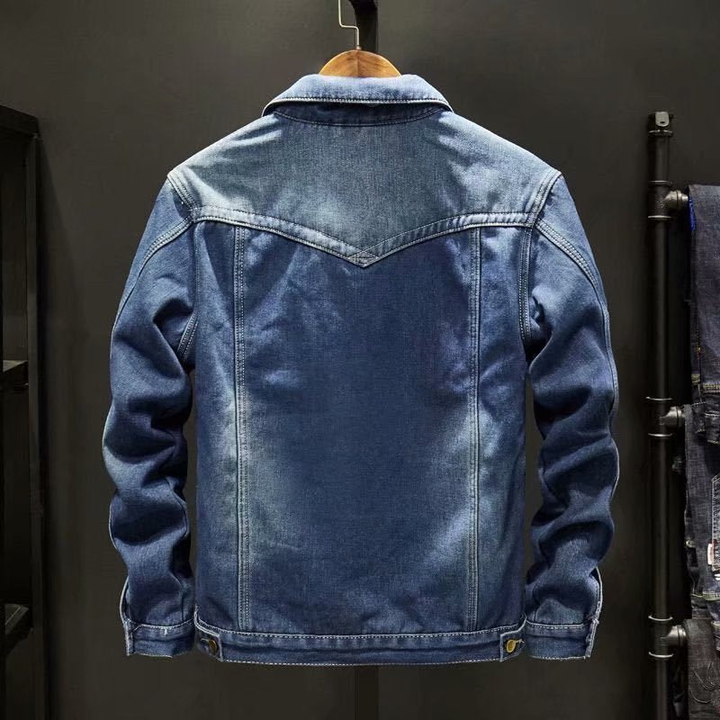 R&B | Winter Männer Denim Jacke