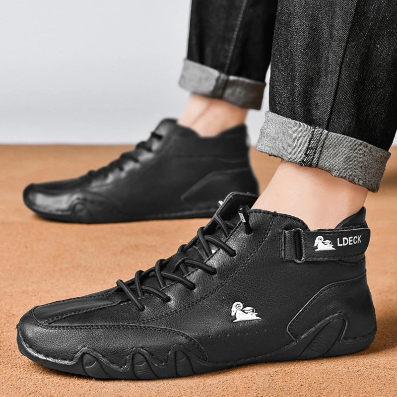 Daisy Leder Winter Sneakers | Warm & Vielseitig R&B