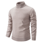 R&B | Weicherer & Bequemer Herrenrollenkragenpullover aus Baumwolle