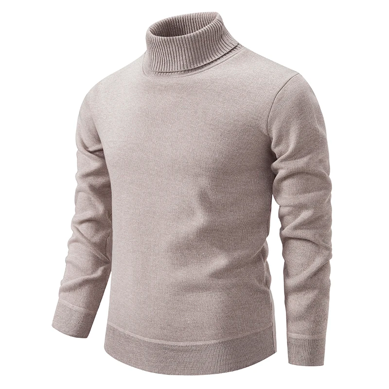 R&B | Weicherer & Bequemer Herrenrollenkragenpullover aus Baumwolle
