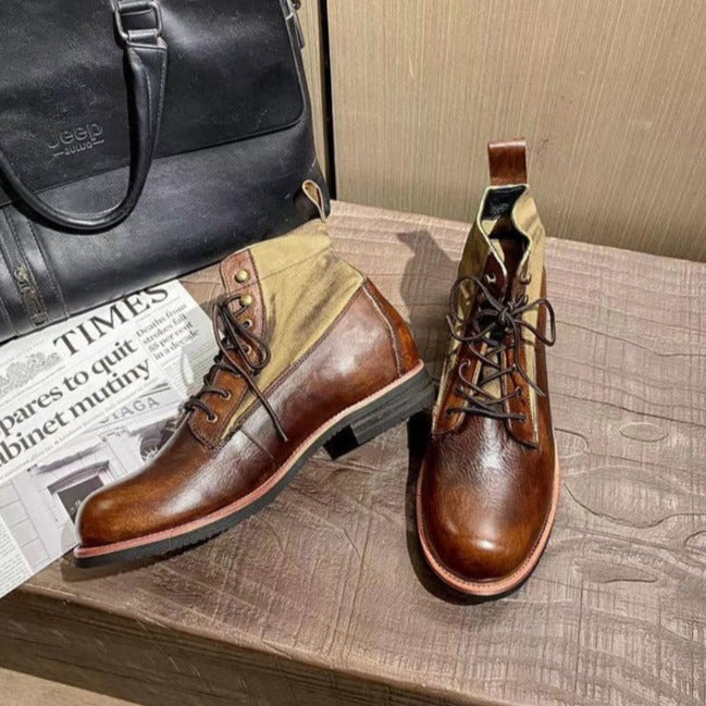 Stiefel aus echtem