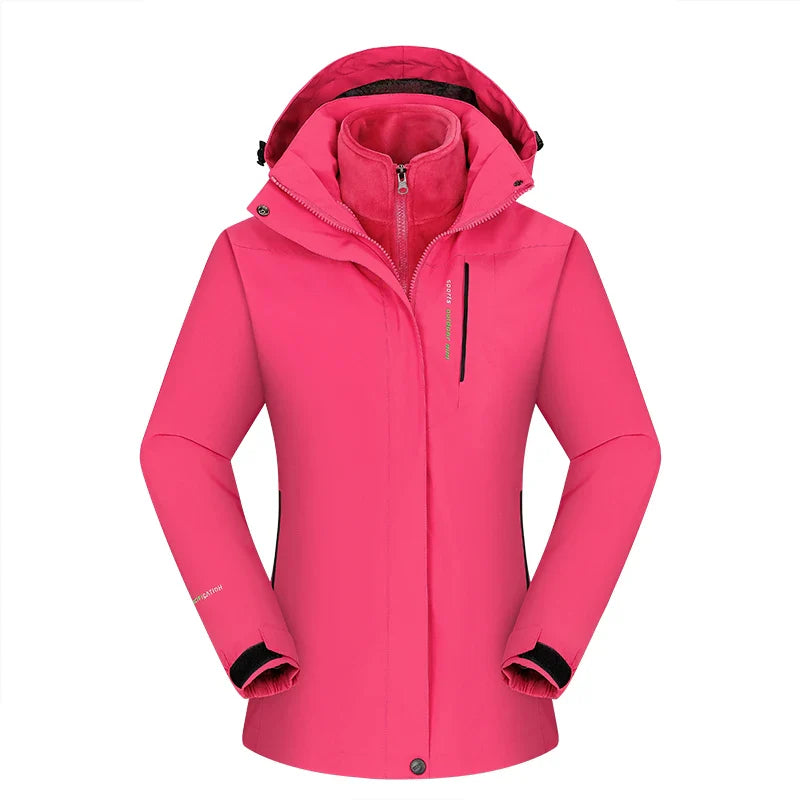 R&B | 3-In-1 Fleecegefütterte Wanderojacke