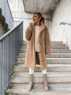 R&B | Damen-Strickjacke, lang & modisch