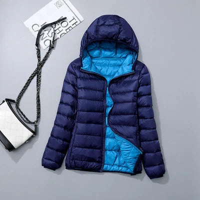 R&B | Kapuzen Daunenjacke Spezielle Winter