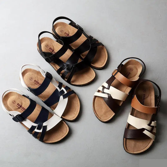 R&B | Orthopädische Premium Ledersandalen