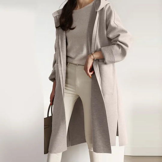 R&B | Elegante Taubjacke mit Kapuze
