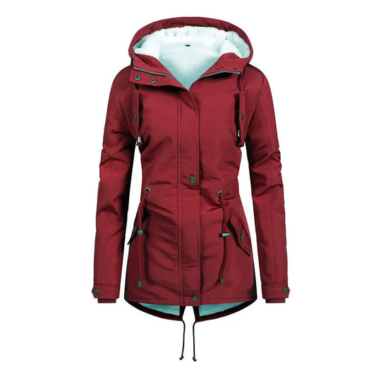 R&B | Winddichte Mittellange Kapuzenjacke