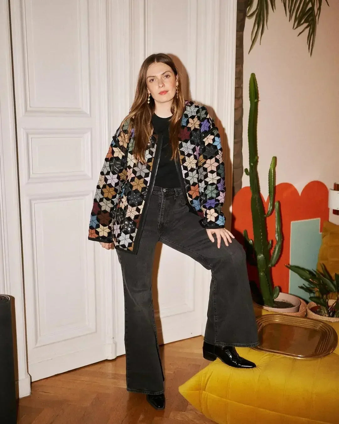 R&B | Retro und Farbenfrohe Karoveste