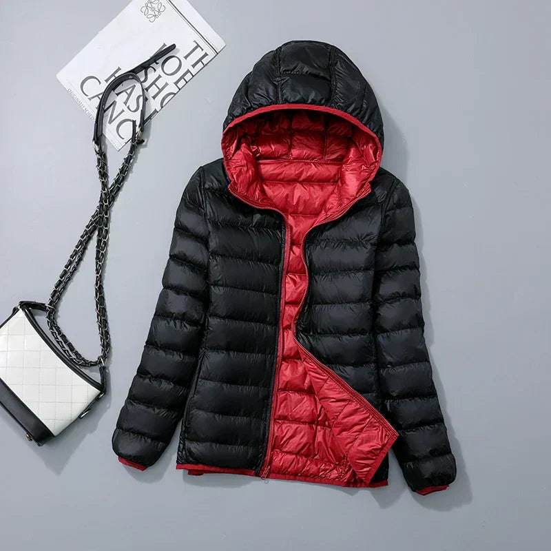 R&B | Kapuzen Daunenjacke Spezielle Winter