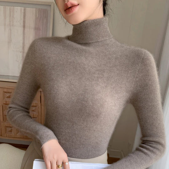R&B | Rollkragenpullover Aus Wolle