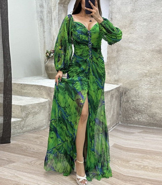 R&B | Kleid mit V-Ausschnitt