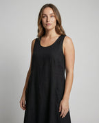 R&B | Vintage Ärmelloses Plus Size Kleid