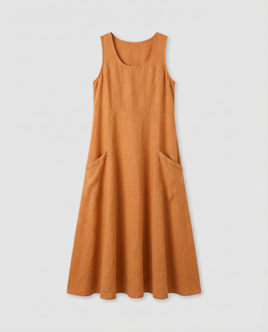R&B | Vintage Ärmelloses Plus Size Kleid