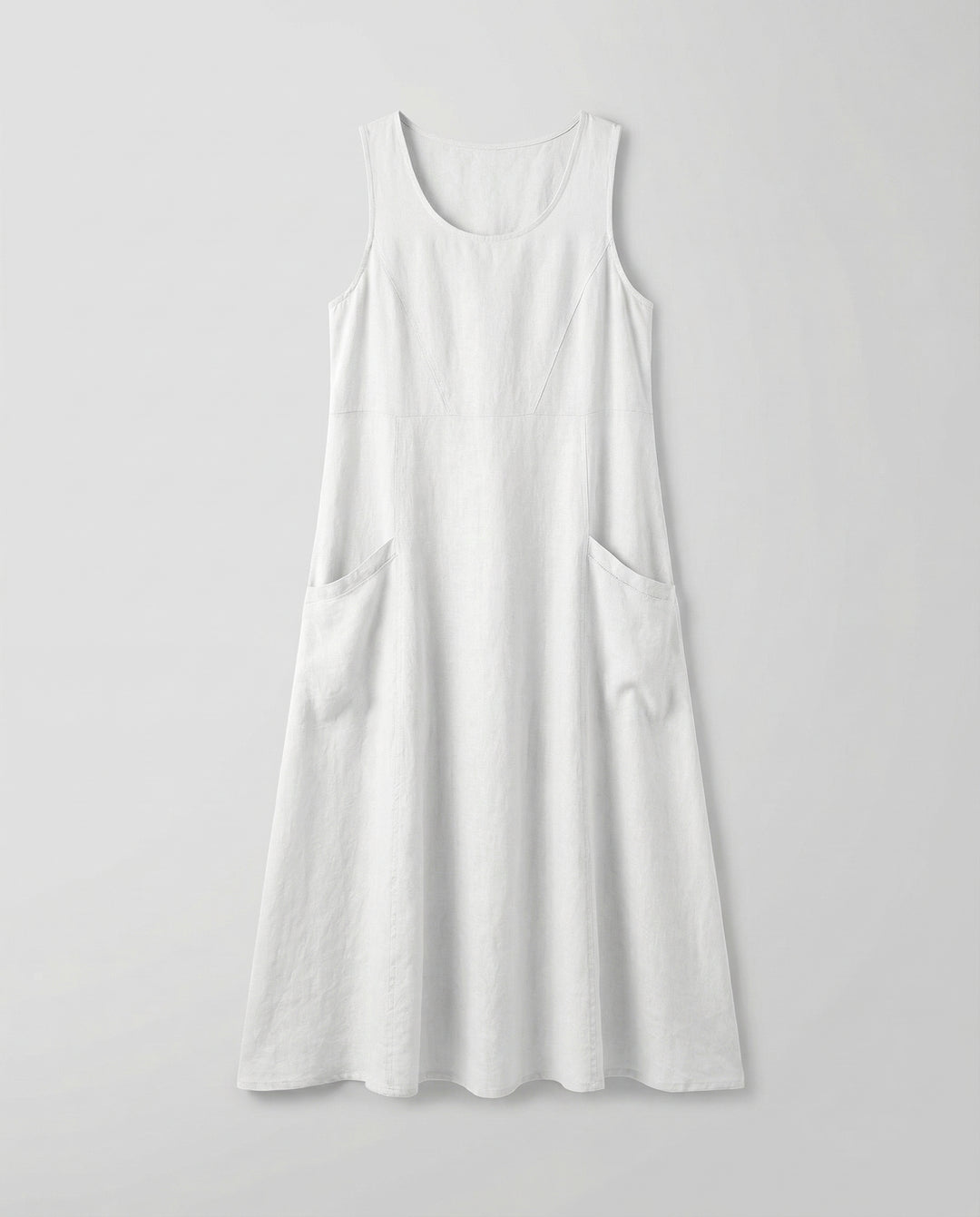 R&B | Vintage Ärmelloses Plus Size Kleid