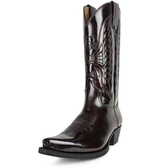 Klassische bestickte Cowboystiefel für zeitlosen Stil R&B